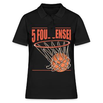 Basketteur - Polo Femme - noir - Devant - Ailine (174cm)