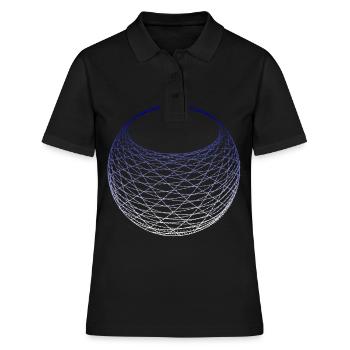espace internet star link 5g - Polo Femme - noir - Devant - Ailine (174cm)