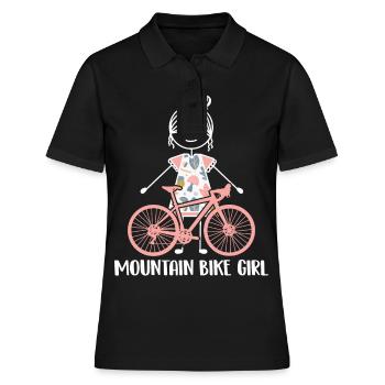 VTT VTT - Polo Femme - noir - Devant - Ailine (174cm)