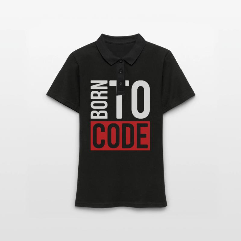 Programmierer Coder Software Entwickler Frauen Polo Shirt