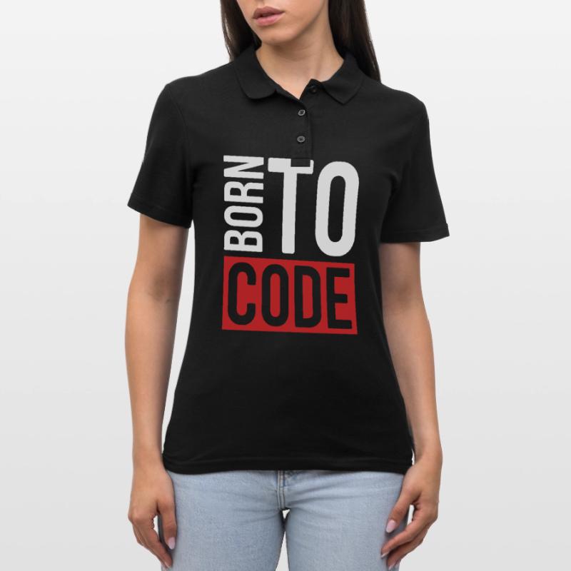 Programmierer Coder Software Entwickler Frauen Polo Shirt
