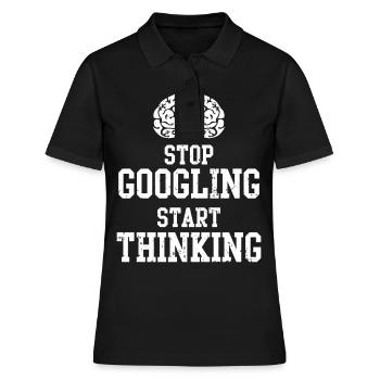 PC Programming Coding Program Internet Computer - Women's Polo Shirt - black - Front - Ailine (174cm)