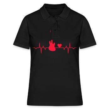 Guitariste Guitariste Guitariste Guitariste Guitariste Guitariste Guitare - Polo Femme - noir - Devant - Ailine (174cm)