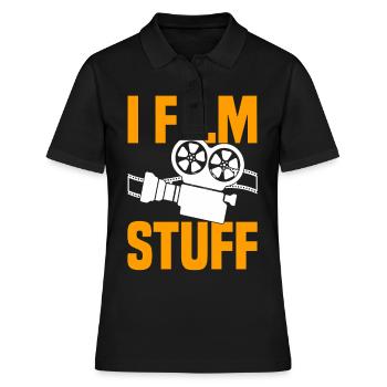 Director Filmmaker Feature Film Film - Women's Polo Shirt - black - Front - Ailine (174cm)
