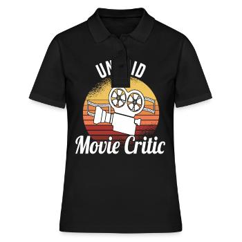 Critique de film Critique de film Long métrage - Polo Femme - noir - Devant - Ailine (174cm)