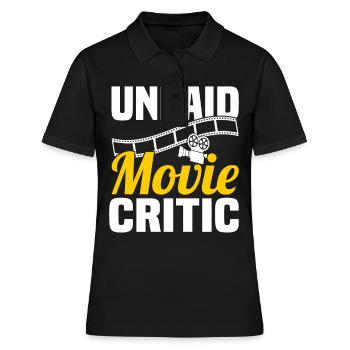 Critique de film Critique de film Long métrage - Polo Femme - noir - Devant - Ailine (174cm)