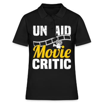 Critique de film Critique de film Long métrage - Polo Femme - noir - Devant - Ailine (174cm)