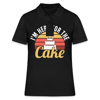 Fête de mariage Gâteau de mariage - Polo Femme - noir - Devant - Ailine (174cm)