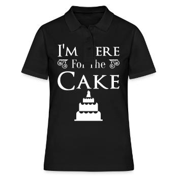 Fête de mariage Gâteau de mariage - Polo Femme - noir - Devant - Ailine (174cm)