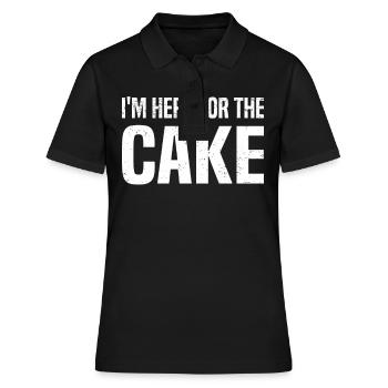 Fête de mariage Gâteau de mariage - Polo Femme - noir - Devant - Ailine (174cm)
