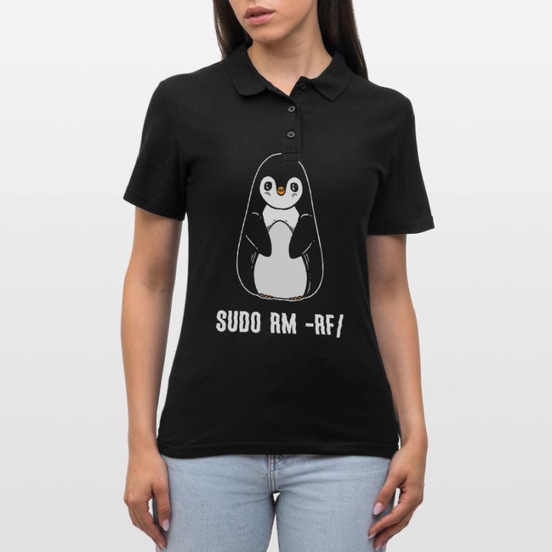 sudo rm rf / Programmeur informatique Linux Polo Femme