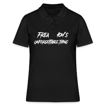 Goth Mom Freaky Mom's Unforgotable Thing - Frauen Polo Shirt - Schwarz - Vorne - Ailine (174cm)