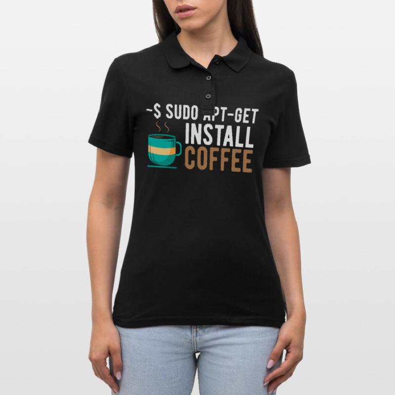 Linux Software Open Source Computer Informatik-Stu Frauen Polo Shirt