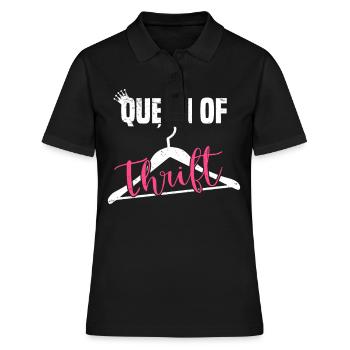 Magasin d’occasion Eco Hipster d’occasion - Polo Femme - noir - Devant - Ailine (174cm)