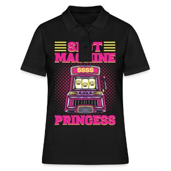 Machine à sous Machines à sous Machine à sous Machine à sous - Polo Femme - noir - Devant - Ailine (174cm)