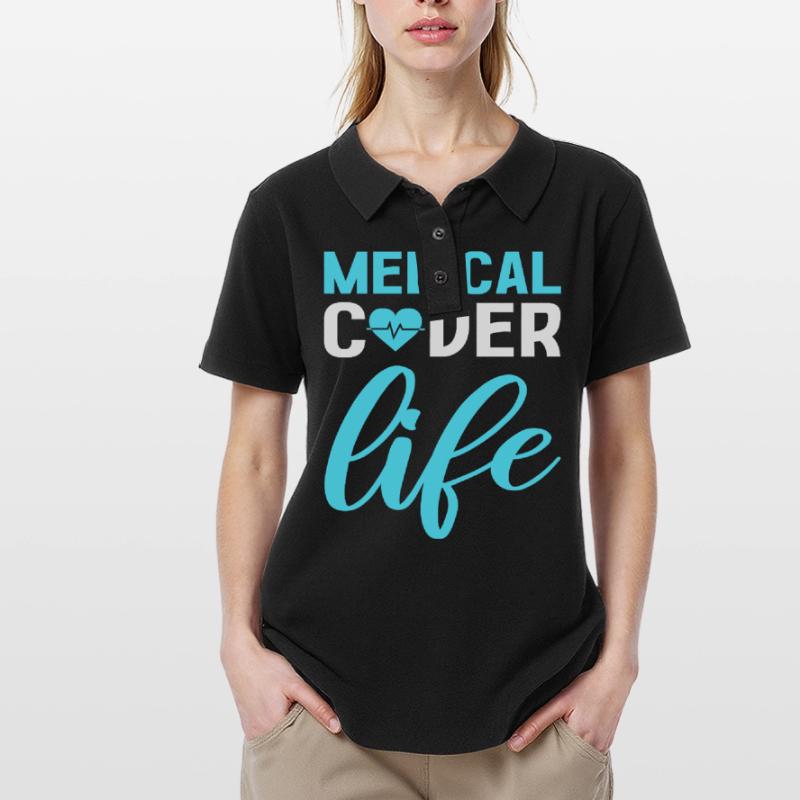 Medical Coder Life Clinical Coder Medical Coding Women's Polo Shirt