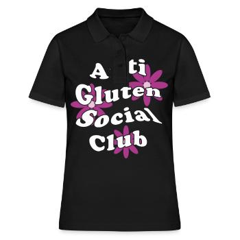 Sans gluten Sans gluten Sans gluten Céréales diététiques sans gluten - Polo Femme - noir - Devant - Ailine (174cm)