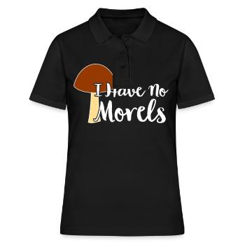 Mushroom Picker Mushroom Mushroom Hunters Mushroom Lovers Mushroom Farm - Women's Polo Shirt - black - Front - Ailine (174cm)