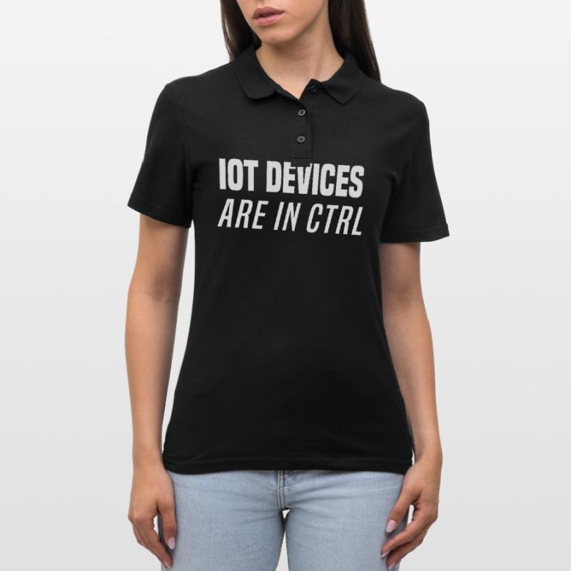 Internet Of Things IOT Programmer Admin IT Women's Polo Shirt