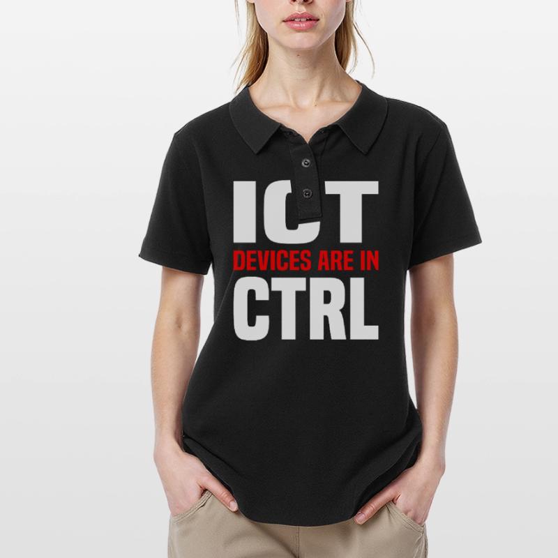 Internet Des Objets IOT Programmeur Admin IT Polo Femme