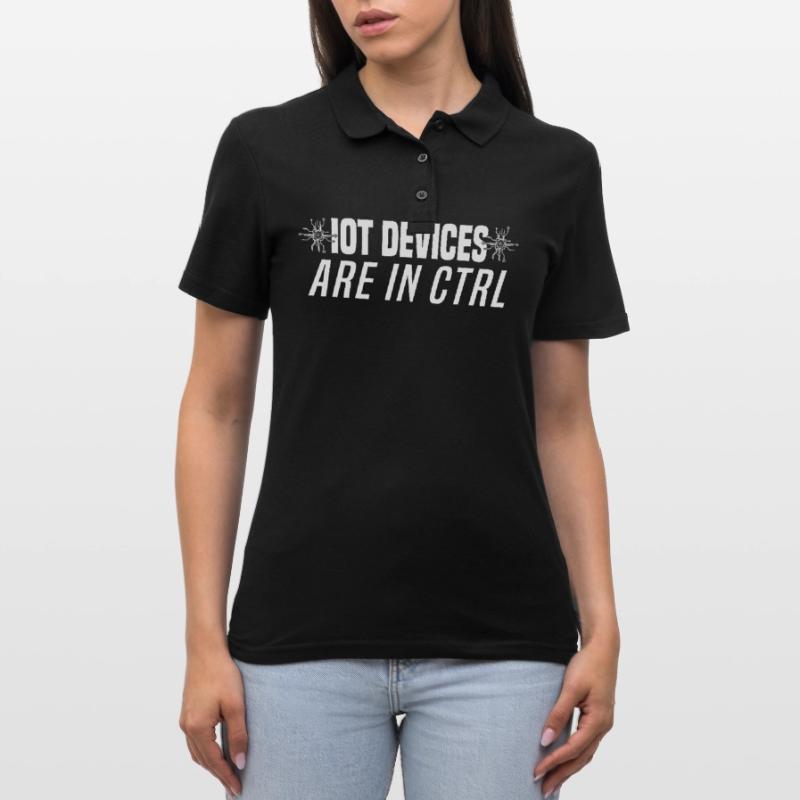 Internet Des Objets IOT Programmeur Admin IT Polo Femme
