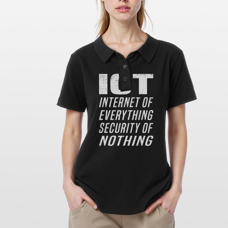 Internet Des Objets IOT Programmeur Admin IT Polo Femme