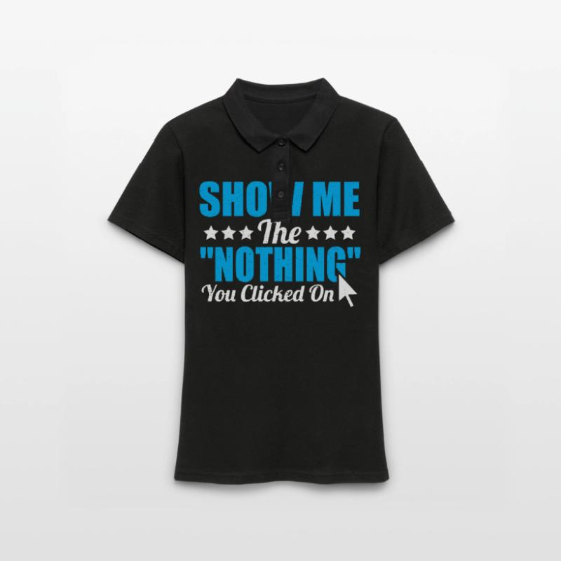 Computer Hacker Cyber Hacker Computer Frauen Polo Shirt