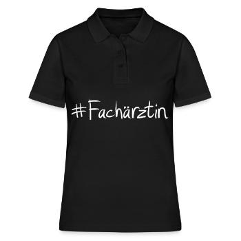 # Diplôme de Spécialiste Profession Degree Degree - Polo Femme - noir - Devant - Ailine (174cm)
