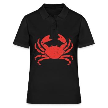 Crabe Crabe Crabe Crabe Crabe Crabe - Polo Femme - noir - Devant - Ailine (174cm)