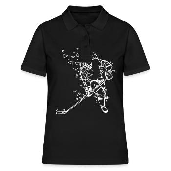 Hockey - Polo Femme - noir - Devant - Ailine (174cm)