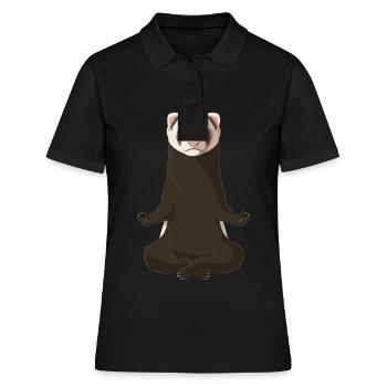 Furets - Polo Femme - noir - Devant - Ailine (174cm)