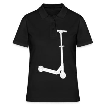 Roller - Frauen Polo Shirt - Schwarz - Vorne - Ailine (174cm)