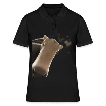 Fourmilier curieux - Polo Femme - noir - Devant - Ailine (174cm)