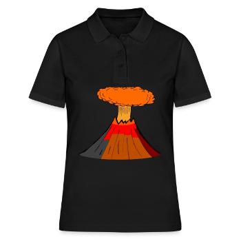 volcan - Polo Femme - noir - Devant - Ailine (174cm)
