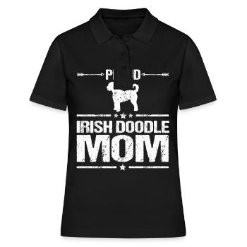 Irish Doodle Mom Mama Mistress Dog Mama pour elle - Polo Femme - noir - Devant - Ailine (174cm)
