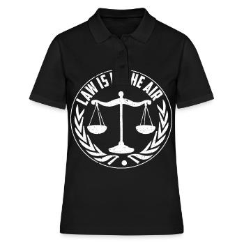 Avocat juriste avocat avocat - Polo Femme - noir - Devant - Ailine (174cm)