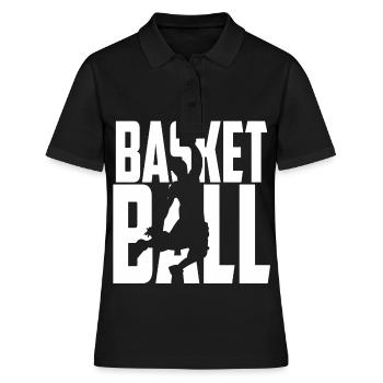basket-ball - Polo Femme - noir - Devant - Ailine (174cm)