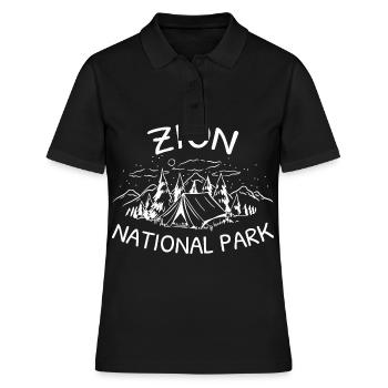 États-Unis États-Unis Parc national - Polo Femme - noir - Devant - Ailine (174cm)