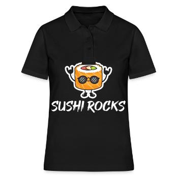 Sushis - Polo Femme - noir - Devant - Ailine (174cm)