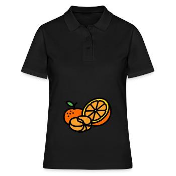 mandarines - Polo Femme - noir - Devant - Ailine (174cm)