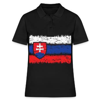 Slovaquie Europe - Polo Femme - noir - Devant - Ailine (174cm)