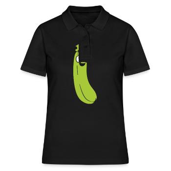 courgette - Women's Polo Shirt - black - Front - Ailine (174cm)