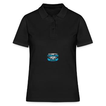 Biologiste marin Biologie marine - Polo Femme - noir - Devant - Ailine (174cm)