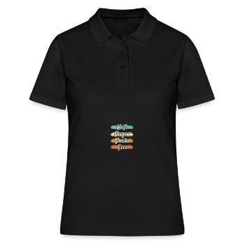 Directeur - Polo Femme - noir - Devant - Ailine (174cm)