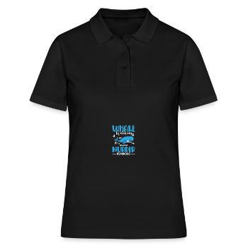 Seaworld Cetacean Orca Observation des baleines - Polo Femme - noir - Devant - Ailine (174cm)