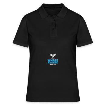 Seaworld Cetacean Orca Observation des baleines - Polo Femme - noir - Devant - Ailine (174cm)