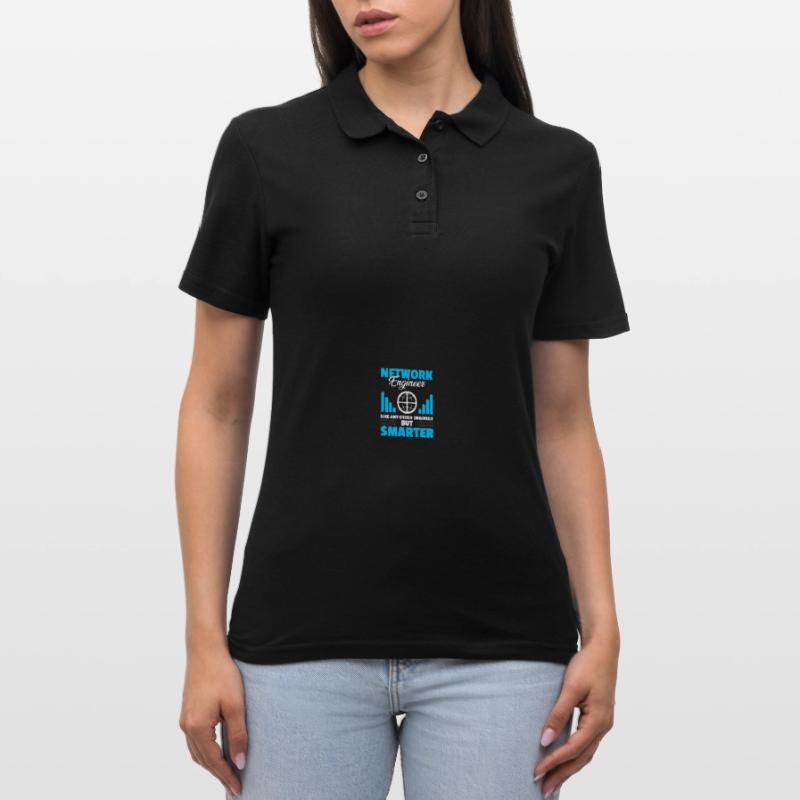 Computer Network Technology Network Engineer Women's Polo Shirt