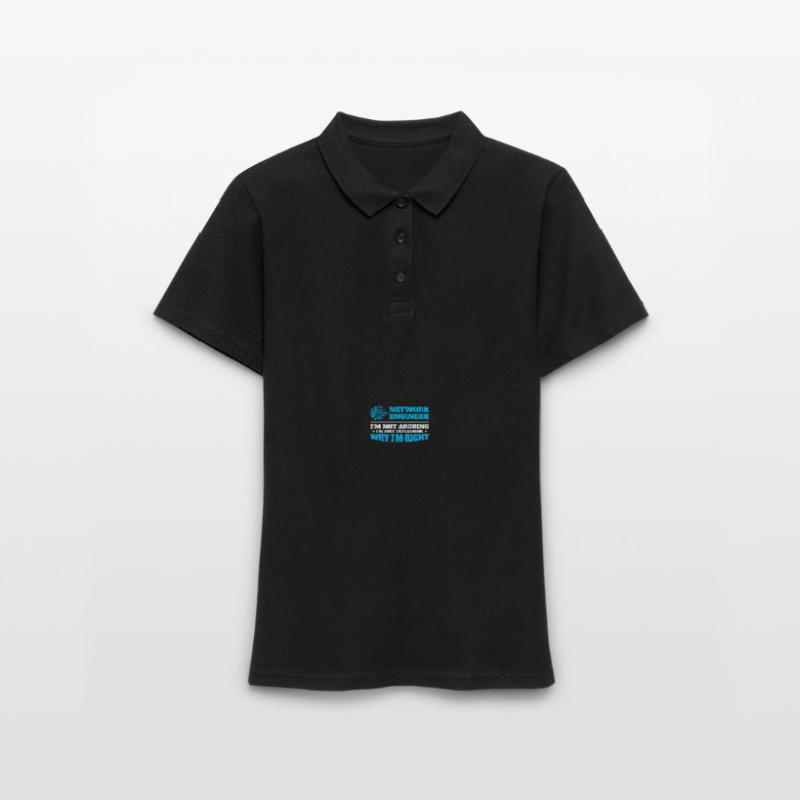 Computer Network Technology Network Engineer Women's Polo Shirt