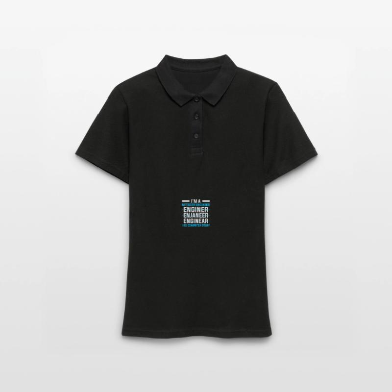 Computer Network Technology Network Engineer Women's Polo Shirt