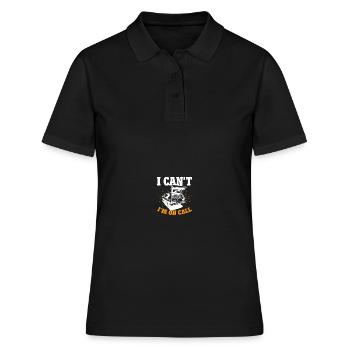 Pompes funèbres Directeurs de pompes funèbres - Polo Femme - noir - Devant - Ailine (174cm)
